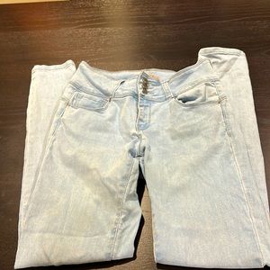 Wax Jean Butt I Love You Jeans; size 7